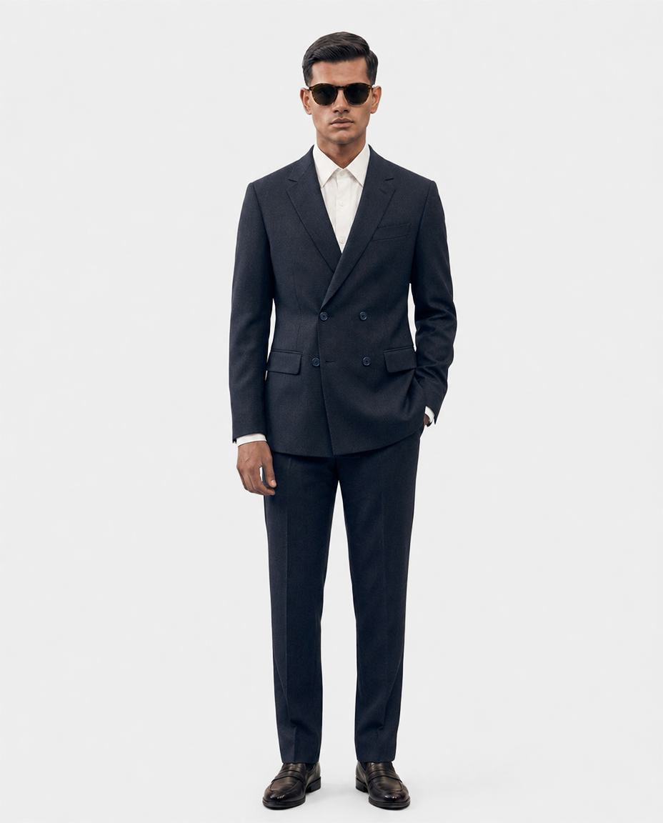 Double Breasted First Impression Suit