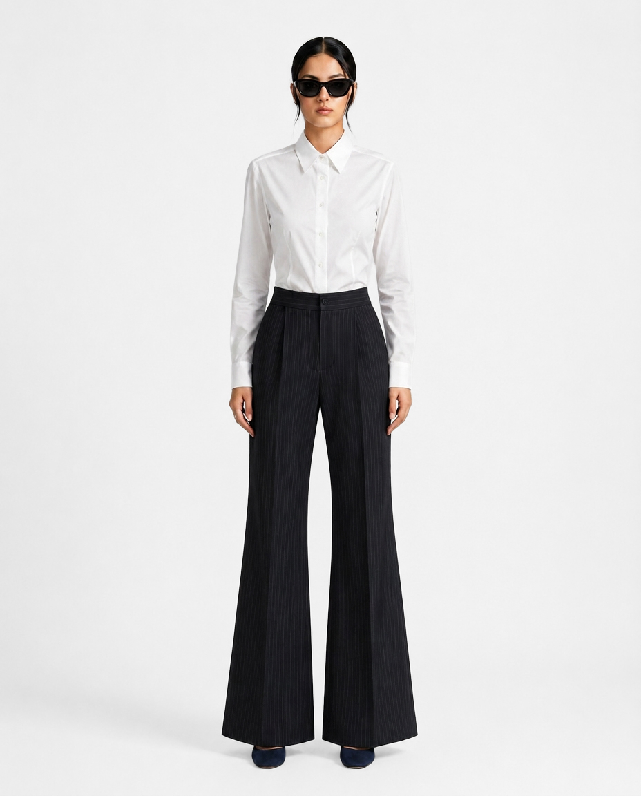 Pleated Pants