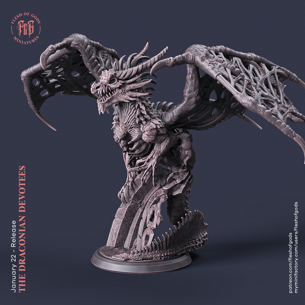 3D Printable Vulture Coven Witch by Flesh of Gods