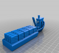 Cargo Benchy 3D model