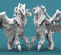 Egyptian Sphinxes 3D model