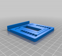 Universal iPad stand with adjustable angle 3D model