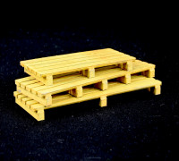 Oversize Pallet Collection 3D model