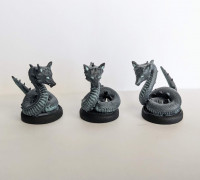 Forgotten Circles - Wolf-Viper Abomination 3D model