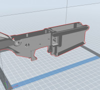 AR-10 Lower receiver 3D model
