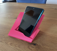 Phone stand minimalistic 3D model