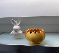 Easter Egg Cracked Planter 3D model