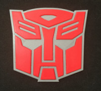 Transformers Autobot Logo Coaster 3D model
