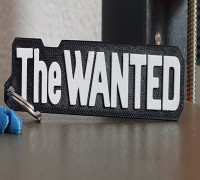 The Wanted Keychain 3D model