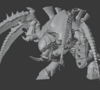 Epic Tyranid Carnifex 3D model