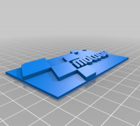 Moto GP keychain  3D model