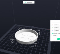 Plant pot coaster 3D model