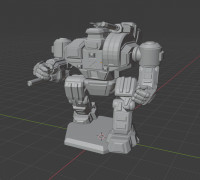 Verfolger Battlemech 3D model