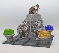 Boss Statue Plinth 3D model