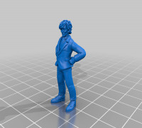 The Third Doctor  3D model