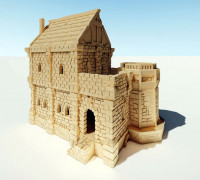 Ulvheim Noble House 3D model