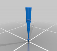 Seraphine's Microphone (split in 3) 3D model