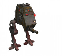 ST-style walker mecha 3D model