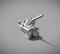 St. Chamond Basilisk 3D model