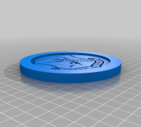 USAF Strategic Air Command (SAC) Coaster 3D model