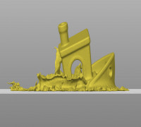 Sinking Benchy 3D model