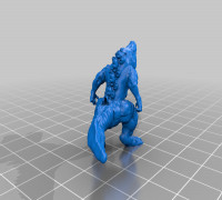 Gatorman 3D model