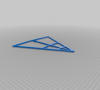 DnD spell area template : cone 3D model