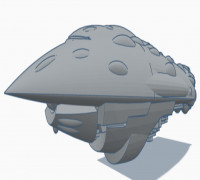 Simple MC 85 Starcruiser 3D model