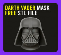 ▷ Darth Vader Mask 3D model