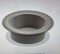Recessed Cup Holder 3D model