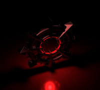 warhammer chaos logo 3D model