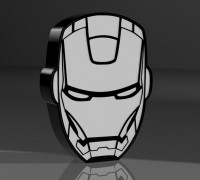Ironman" lamp 3D model