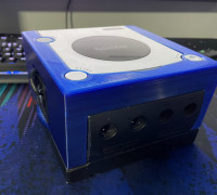 GameCube Top Shell 1:1 Exact Copy. 3D model