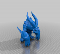 Yeti for Table Top 3D model