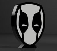 Deadpool" lamp 3D model