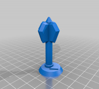 TTRPG Cleric Icon 3D model