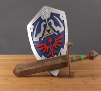 Link's Hylian Shield 3D model