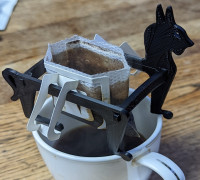 Coffee Drip Bag Stand 3D model