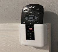 SkyQ Remote Holder 3D model