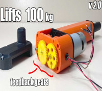Linear Servo Actuator (SO POWERFUL) 3D model
