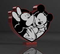 Mickey" lamp 3D model