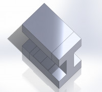 Simple Adjustable Table/Stand with Leaves (Downsized) 3D model