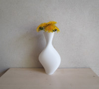 Elliptical vase 3D model
