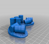 warhammer 40k scatter terrain 3D model