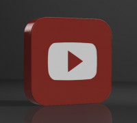 Lamp youtube 3D model