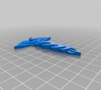 Hermes' Caduceus Ornament 3D model
