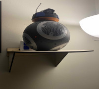 Star Wars Droid shelf 3D model
