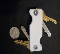 EDC Narrow Key Organizer 3D model