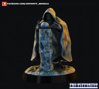 Necromancer - Tabletop Miniatures 3D model