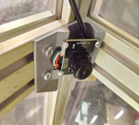 OV3660 Camera Module Mount for Lasersaur 3D model